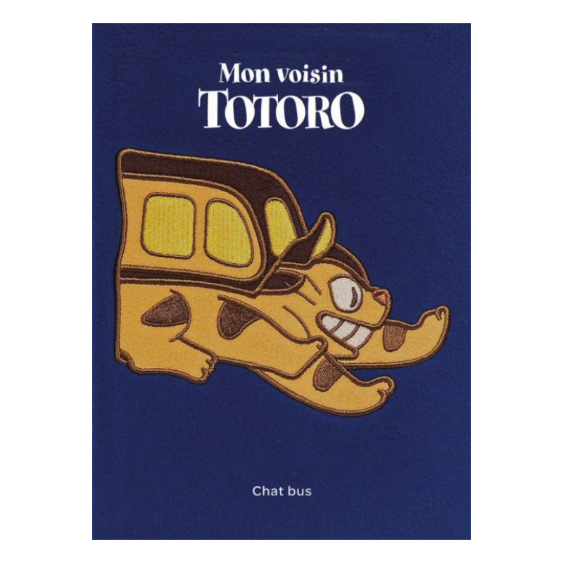 GHIBLI - Carnet Peluche - Mon Voisin Totoro - Chat Bus