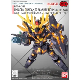 GUNDAM SD EX-Standard 015 Unicorn 02 Banshee Norn (Destroy M.) - Model Kit