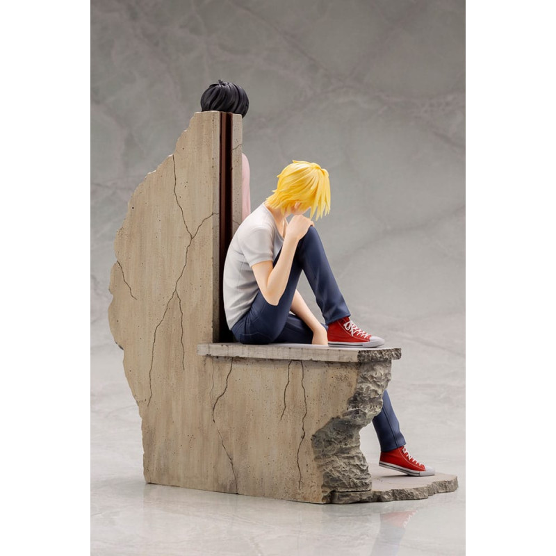 Banana Fish ARTFXJ PVC 1/8 Ash & Eiji 25 cm