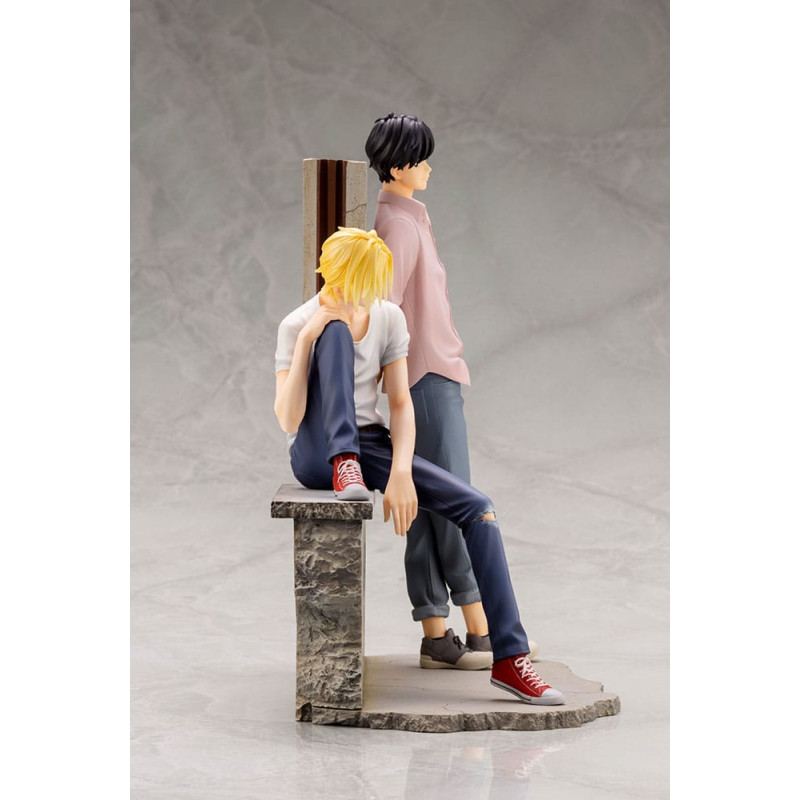 Banana Fish ARTFXJ PVC 1/8 Ash & Eiji 25 cm