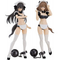 Guilty Princess PLAMAX GP-07 Underwear Body Girl Ran & Jelly: Maid Ver. Set 16 cm