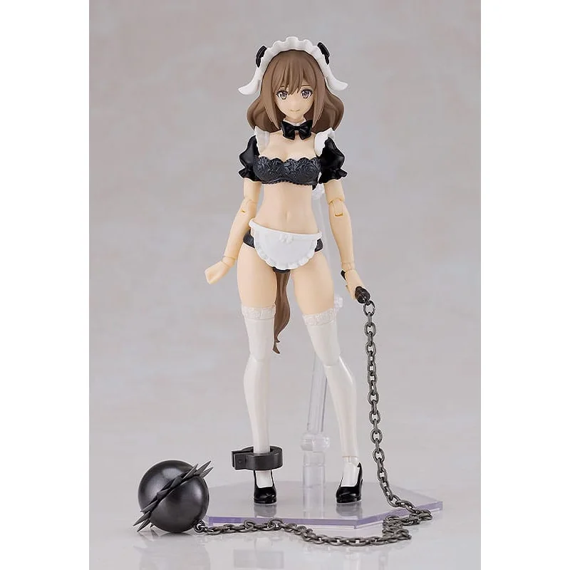 Guilty Princess PLAMAX GP-07 Underwear Body Girl Ran & Jelly: Maid Ver. Set 16 cm