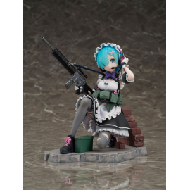 Re:Zero Starting Life in Another World 1/7 Rem Military Ver. 16 cm