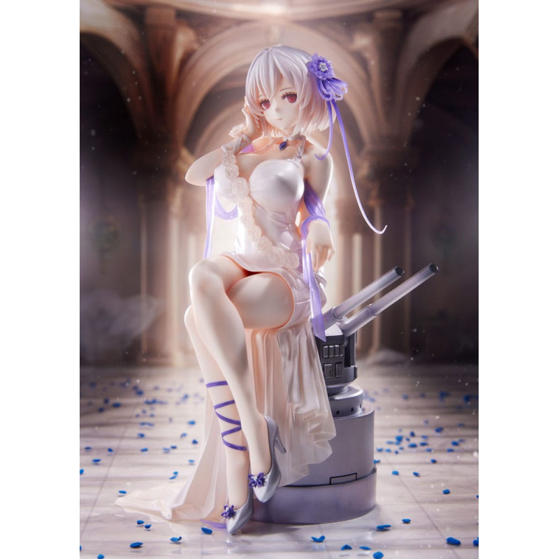 Azur Lane PVC DreamTech 1/7 Sirius White Rose DT-163 22 cm