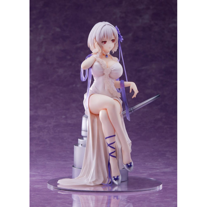 Azur Lane PVC DreamTech 1/7 Sirius White Rose DT-163 22 cm