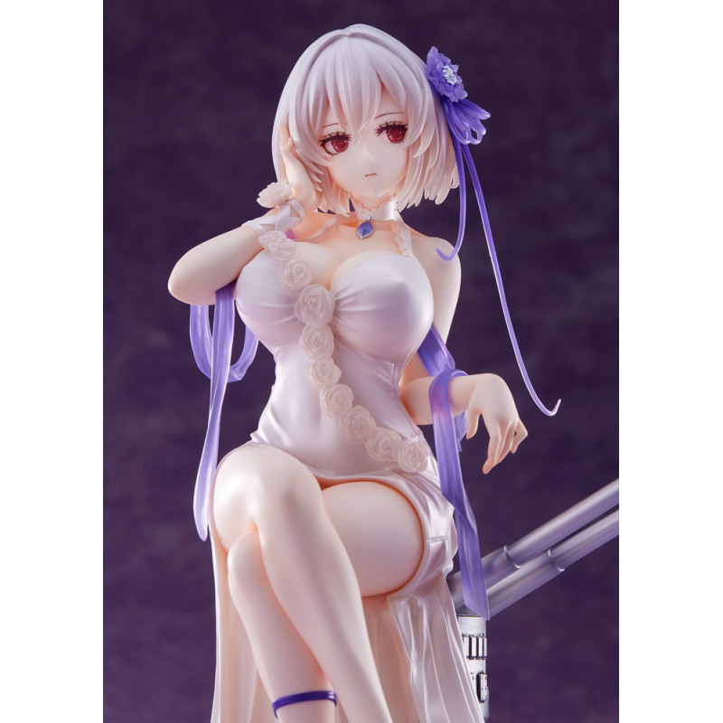 Azur Lane PVC DreamTech 1/7 Sirius White Rose DT-163 22 cm