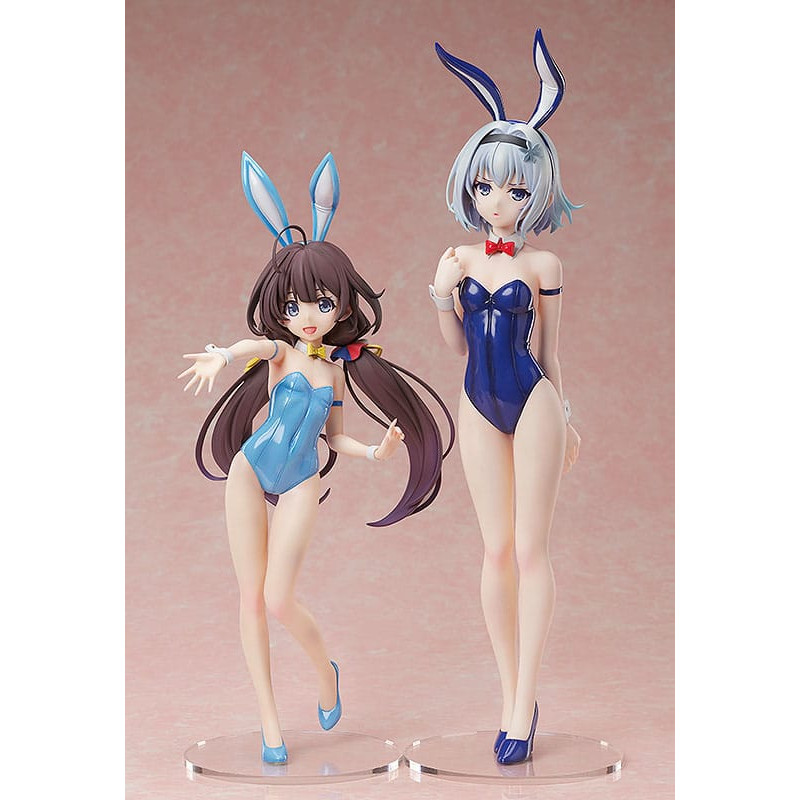 The Ryuo's Work Is Never Done! statuette PVC 1/4 Ginko Sora: Bare Leg Bunny Ver. 43 cm