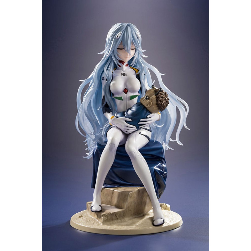 Evangelion: 3.0+1.0 Thrice Upon a Time statuette PVC 1/6 Rei Ayanami (Affectionate Gaze) 22 cm