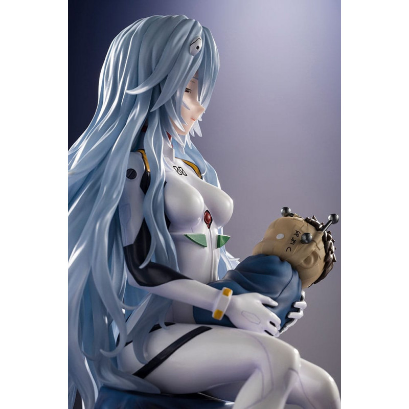 Evangelion: 3.0+1.0 Thrice Upon a Time statuette PVC 1/6 Rei Ayanami (Affectionate Gaze) 22 cm