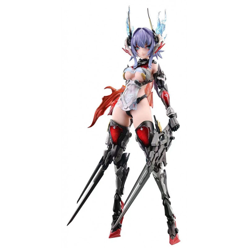 Original Character Figure Plastic Model Kit Alloy Articulated Assemblable Model Thunderbolt-Barbera Red 21 cm