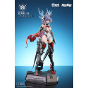 Original Character Figure Plastic Model Kit Alloy Articulated Assemblable Model Thunderbolt-Barbera Red 21 cm