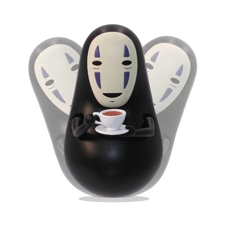 Le Voyage de Chihiro figurine culbuto No Face's coffe time 6 cm