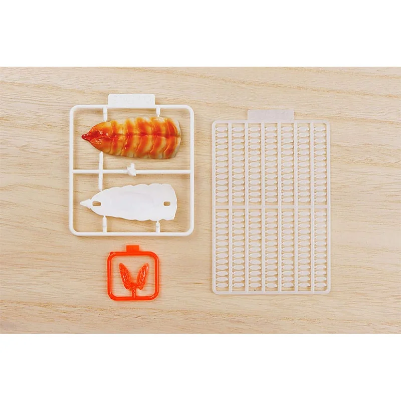 Sushi Plastic Model Kit 1/1 Shrimp 3 cm