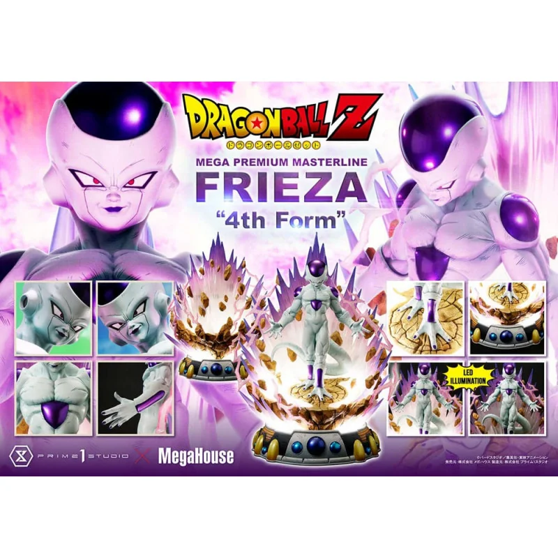 Dragon Ball Z statuette 1/4 Frieza 4th Form 61 cm