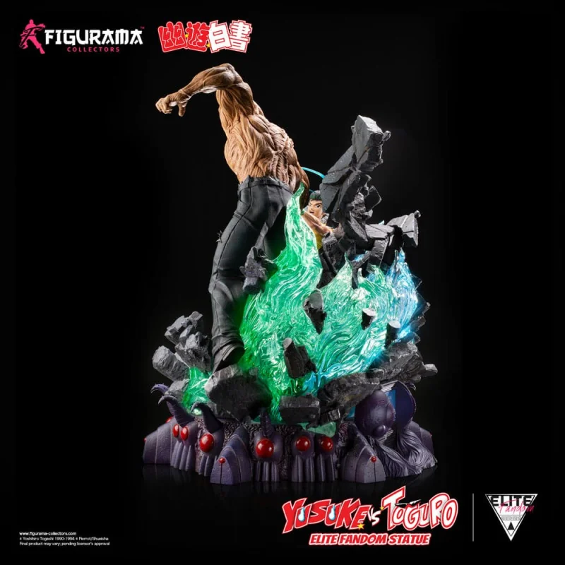 Yu Yu Hakusho statuette Elite Exclusive 1/6 Yusuke vs Toguro 59 cm