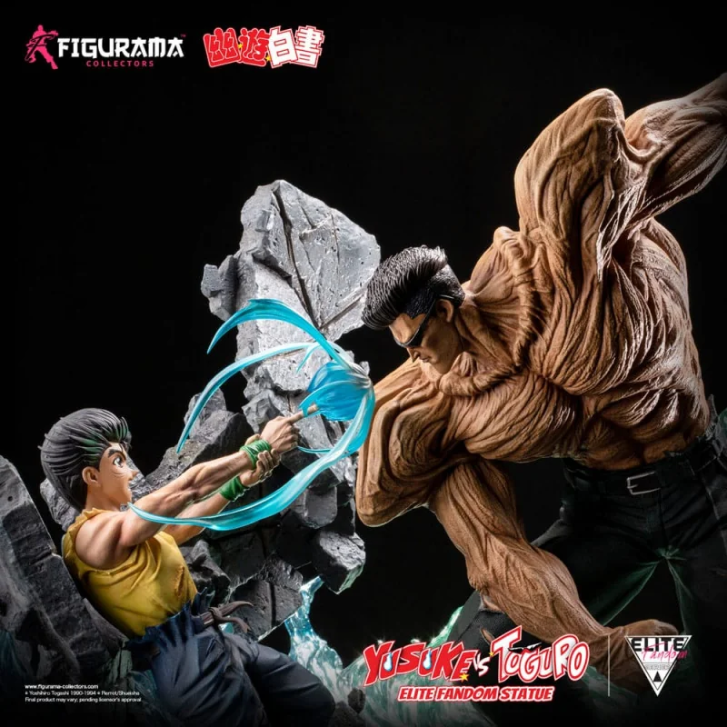 Yu Yu Hakusho statuette Elite Exclusive 1/6 Yusuke vs Toguro 59 cm