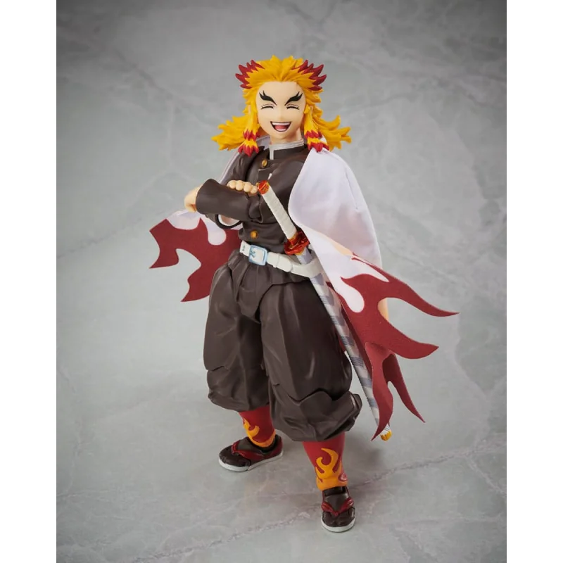 Demon Slayer: Kimetsu no Yaiba figurine 1/12 BUZZmod Kyojuro Rengoku 14 cm