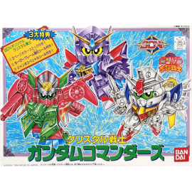 SD GUNDAM - Crystal 3 Commanders - Model Kit