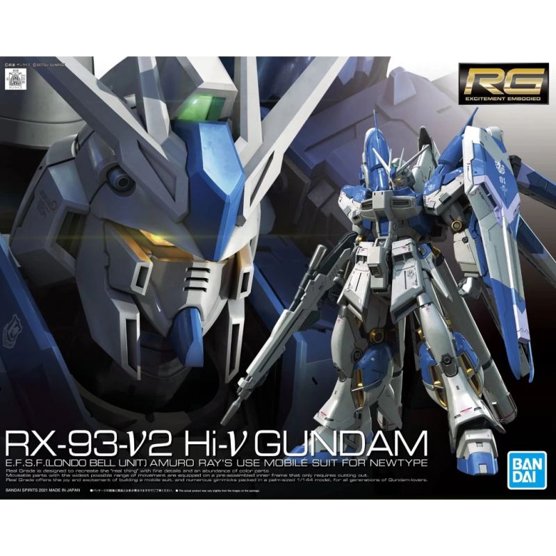 Gundam Gunpla RG 1/144 36 Hi-Nu Gundam