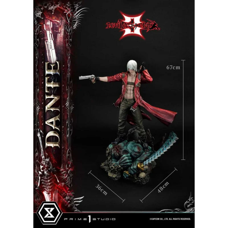 Devil May Cry 3 Ultimate Premium Masterline Series 1/4 Dante Deluxe Version 67 cm