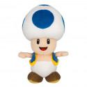 SUPER MARIO - Toad Bleu - Peluche 20cm