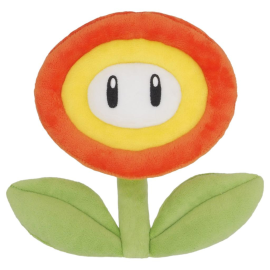 SUPER MARIO - Fleur de Feu - Peluche 18cm