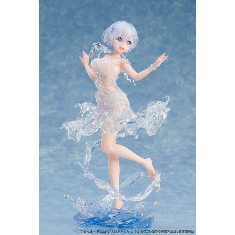 Re:Zero Starting Life in Another World 1/7 Rem Aqua Dress 23 cm