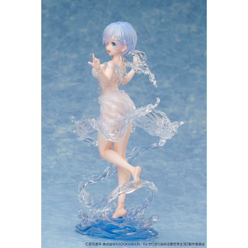 Re:Zero Starting Life in Another World 1/7 Rem Aqua Dress 23 cm