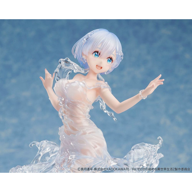 Re:Zero Starting Life in Another World 1/7 Rem Aqua Dress 23 cm