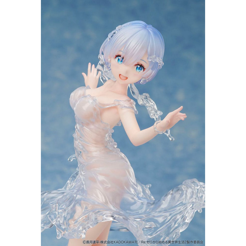 Re:Zero Starting Life in Another World 1/7 Rem Aqua Dress 23 cm