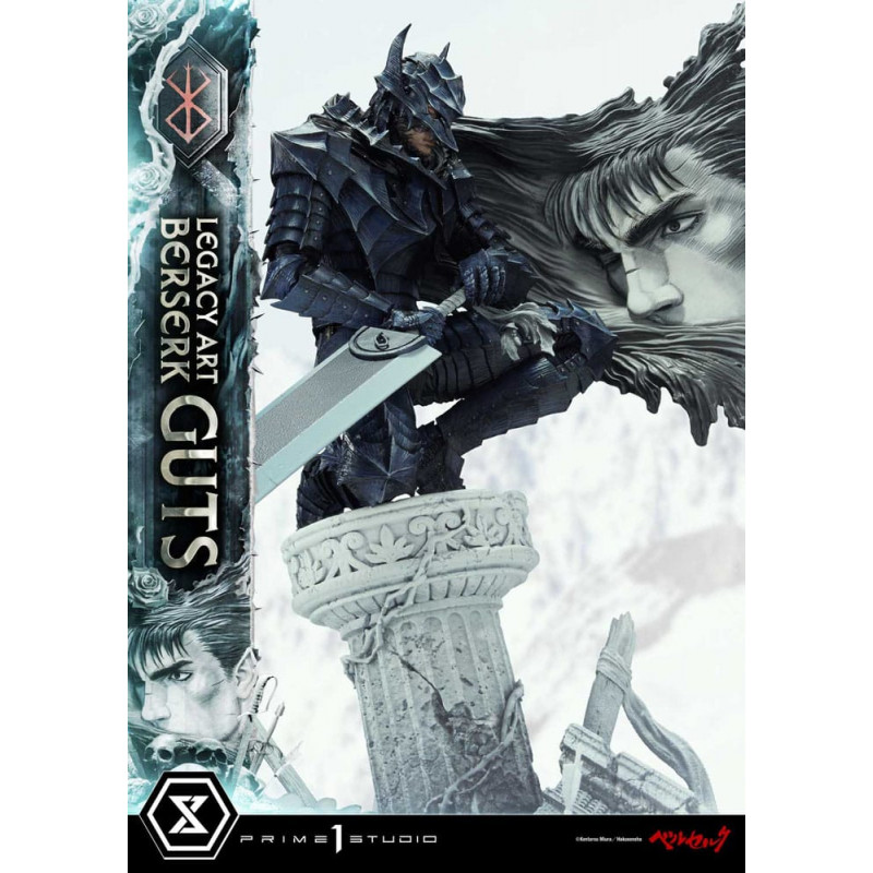 Berserk Legacy Art Kentaro Miura statuette 1/6 Guts Bonus Version 45 cm