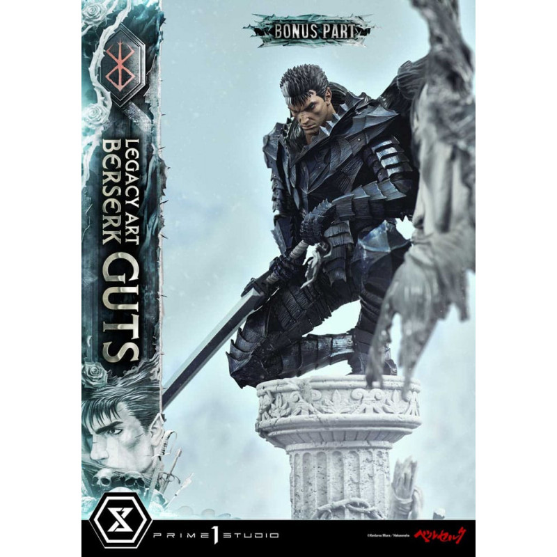 Berserk Legacy Art Kentaro Miura statuette 1/6 Guts Bonus Version 45 cm