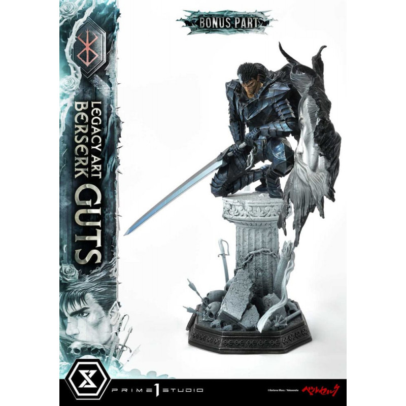 Berserk Legacy Art Kentaro Miura statuette 1/6 Guts Bonus Version 45 cm