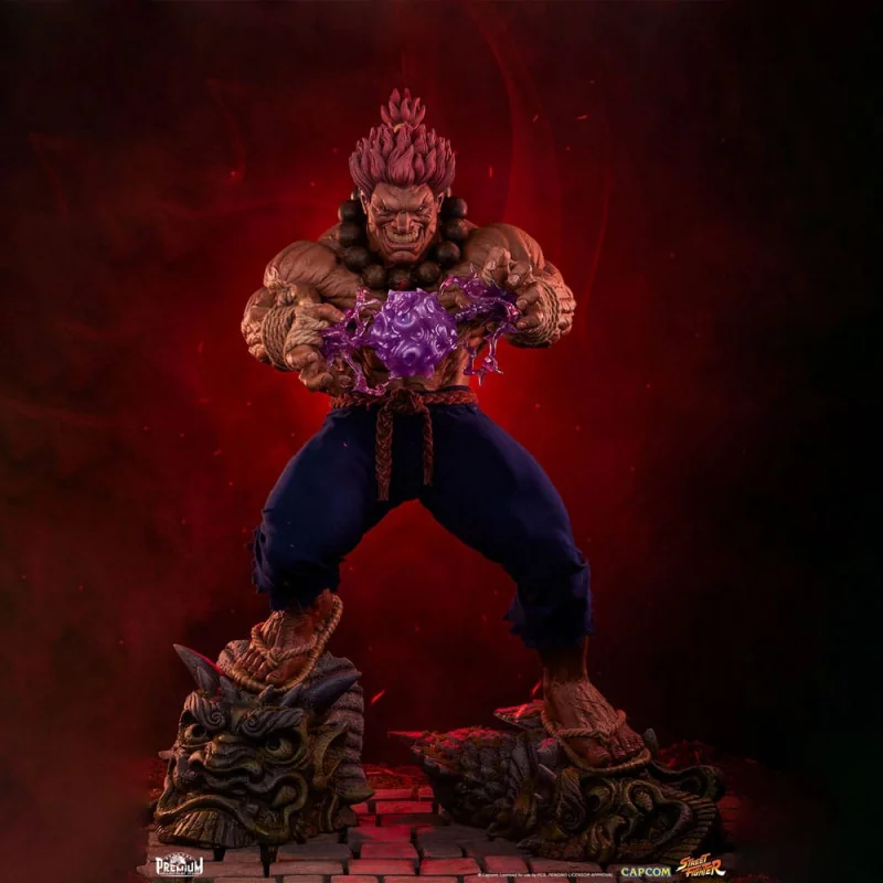 PCS Street Fighter Oni Akuma 1:4 Scale Figure Statue Pop Culture