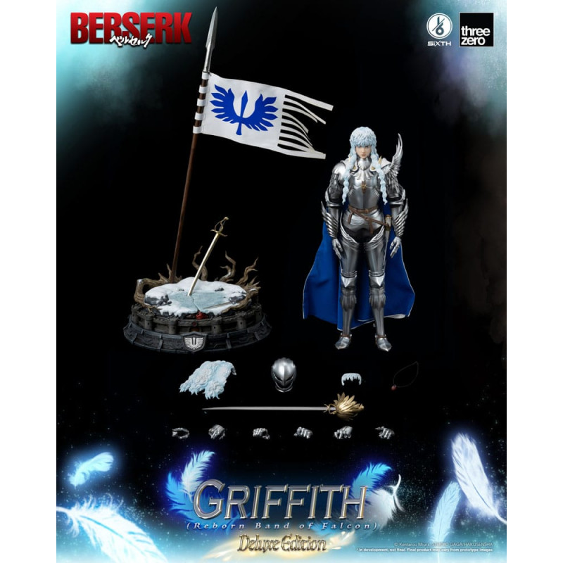 Berserk figurine 1/6 Griffith (Reborn Band of Falcon) Deluxe Edition 40 cm