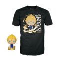 DRAGON BALL Z - Booble Head POP N° 862- Majin Vegeta (GW) +T-shirt (S)