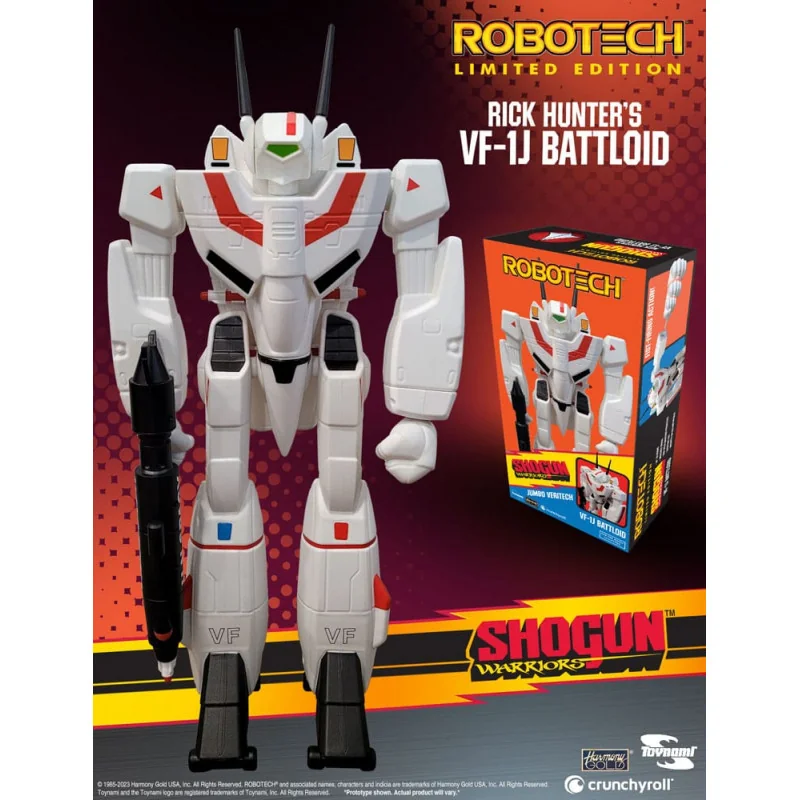 Robotech Shogun Warriors Collection Fighter Rick Hunter's VF-1J Limited Edition 60 cm