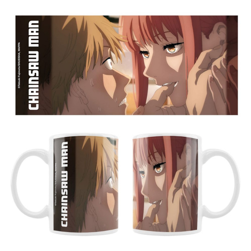 Chainsaw Man mug céramique Denji & Makima