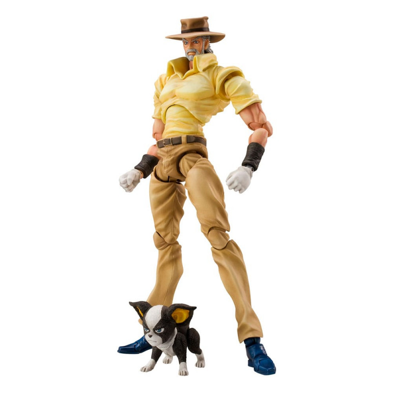 JoJo's Bizarre Adventure figurine Super Action Chozokado (Joseph Joestar & Iggy) (3rd-run) 15 cm