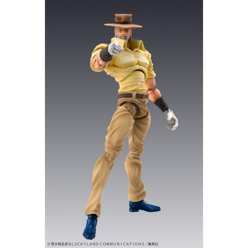 JoJo's Bizarre Adventure figurine Super Action Chozokado (Joseph Joestar & Iggy) (3rd-run) 15 cm