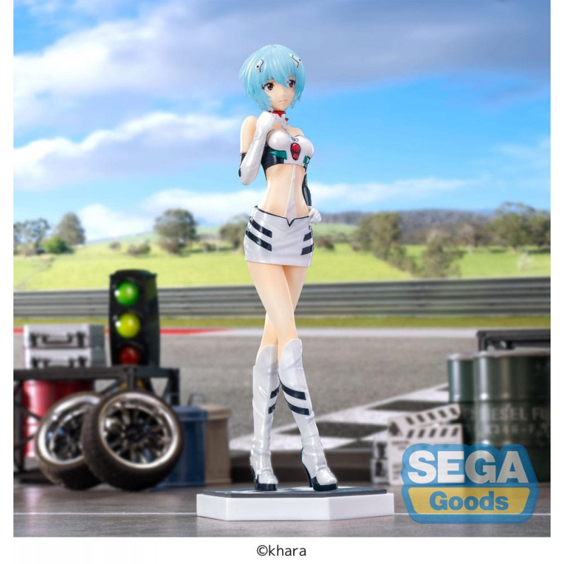 Evangelion statuette Luminasta PVC Evangelion Racing Rei Ayanami Pit Walk 21 cm