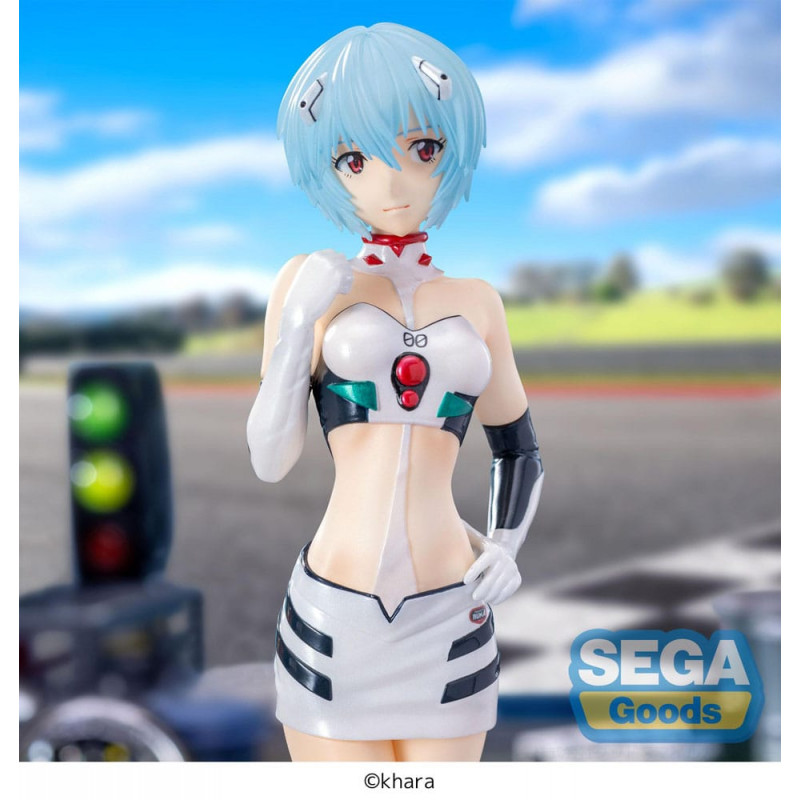 Evangelion statuette Luminasta PVC Evangelion Racing Rei Ayanami Pit Walk 21 cm