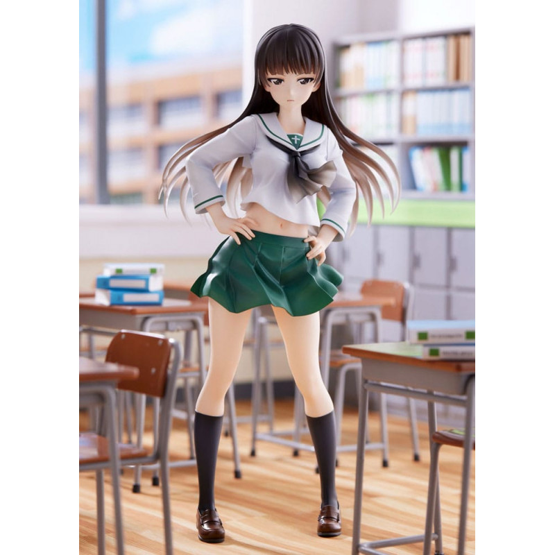 Girls und Panzer Senshadou Daisakusen! figurine 1/7 Shiho Nishizumi Oarai Girls High 25 cm