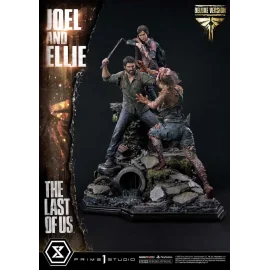 The Last of Us Part I statuette Ultimate Premium Masterline Series Joel & Ellie Deluxe Version (The Last of Us Part I) 73 cm