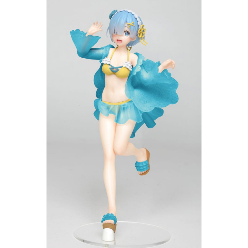 Re:Zero Precious Rem Original Frill Swimwear Ver. Renewal Edition 23 cm