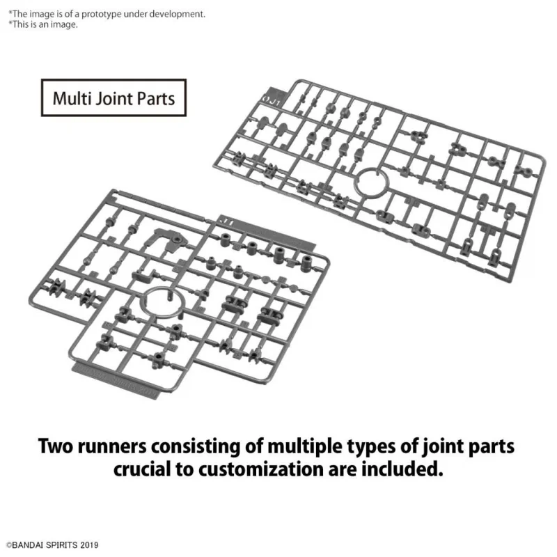 30mm Option Parts Set 15 Multi Vernier/multi-joint 1/144