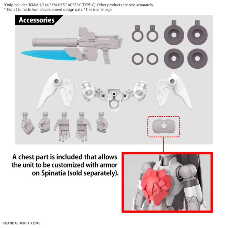 30mm Exm-h15c Acerby Type-c 1/144