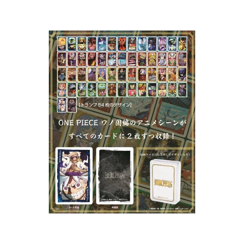 Ensky One Piece Playing cards with lots of scenes Wanoku