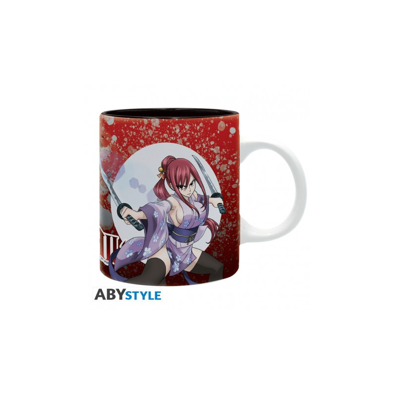 Abystyle FAIRY TAIL - Mug - 320 ml - Erza & Jellal - subli