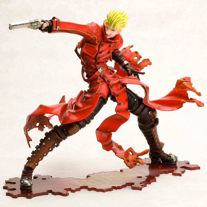 Trigun Badlands Rumble ARTFX J 1/8 Vash The Stampede Renewal Package Version 19 cm